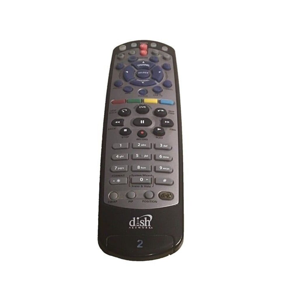 OEM Dish Network TV Remote 186371 21.1 IR / UHF Pro Tested Working